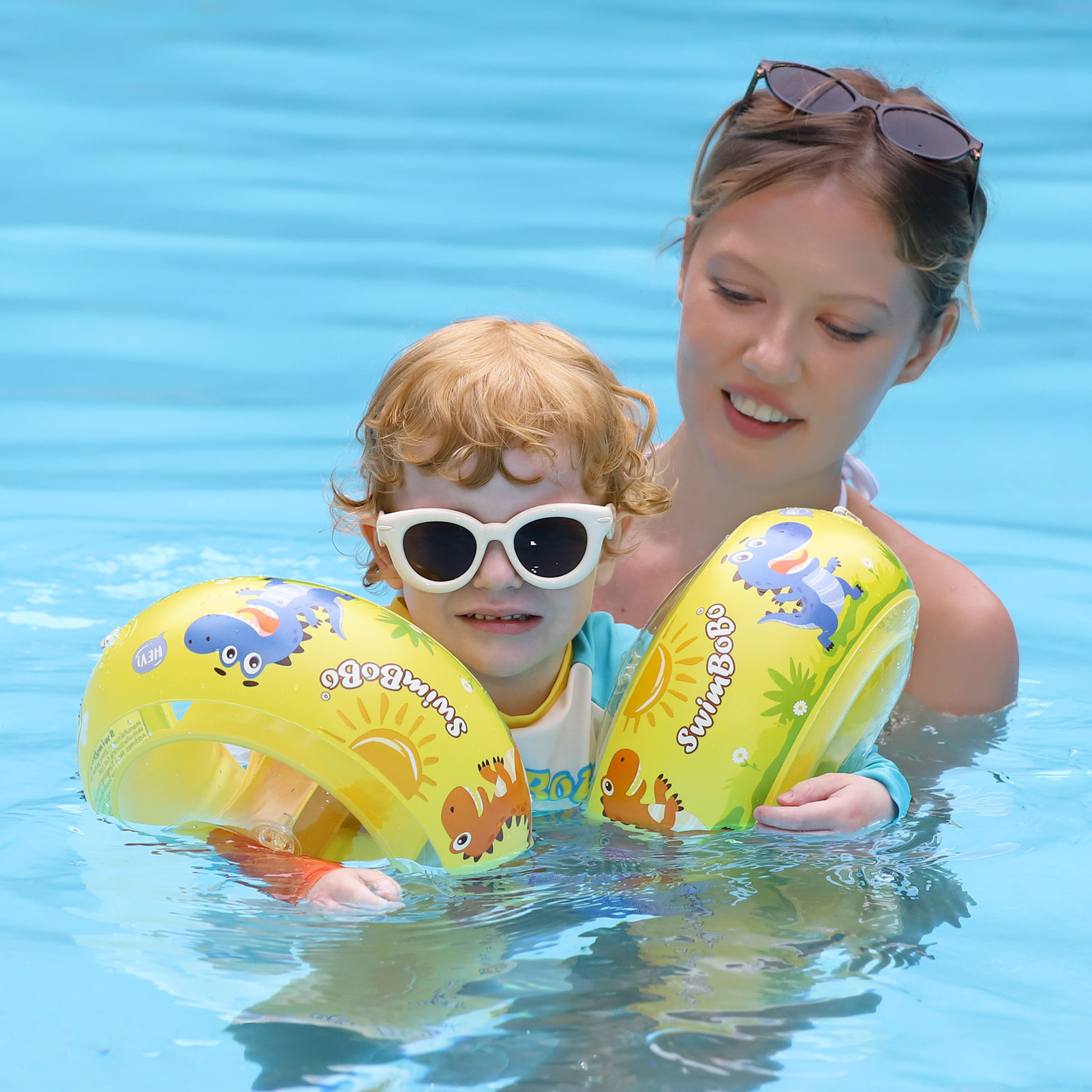Aquatic Sports - Swimbobo jaune été nager adulte enfants