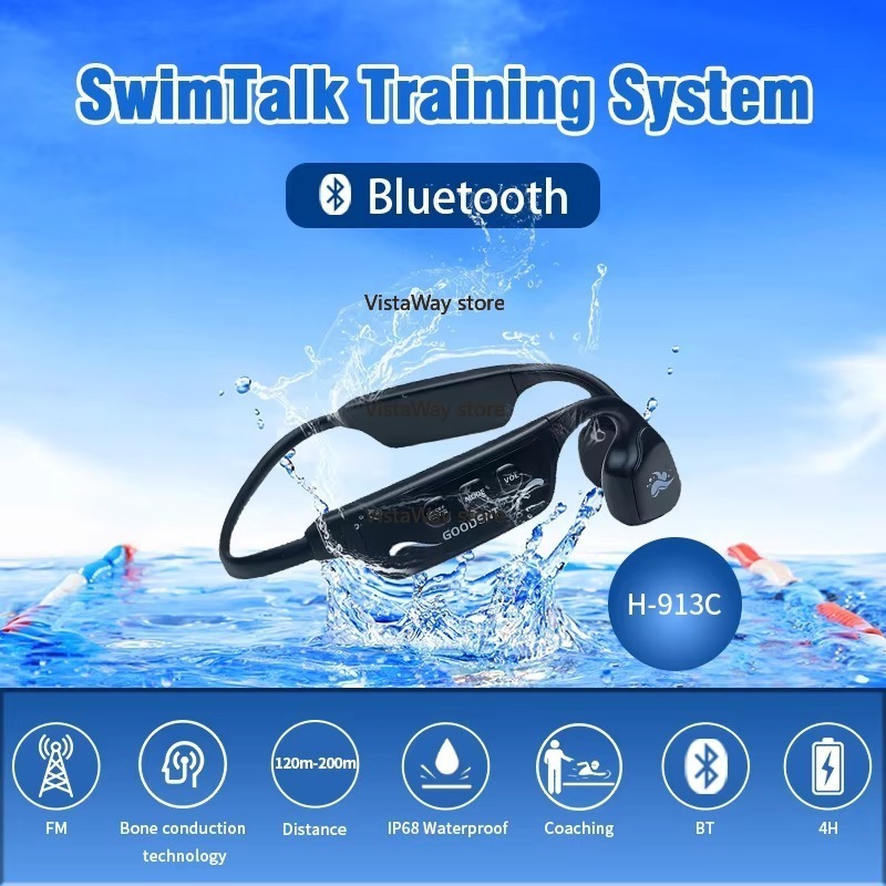 SwimTalk casque étanche H913C  - Aquatic Sports Swimming avis et prix