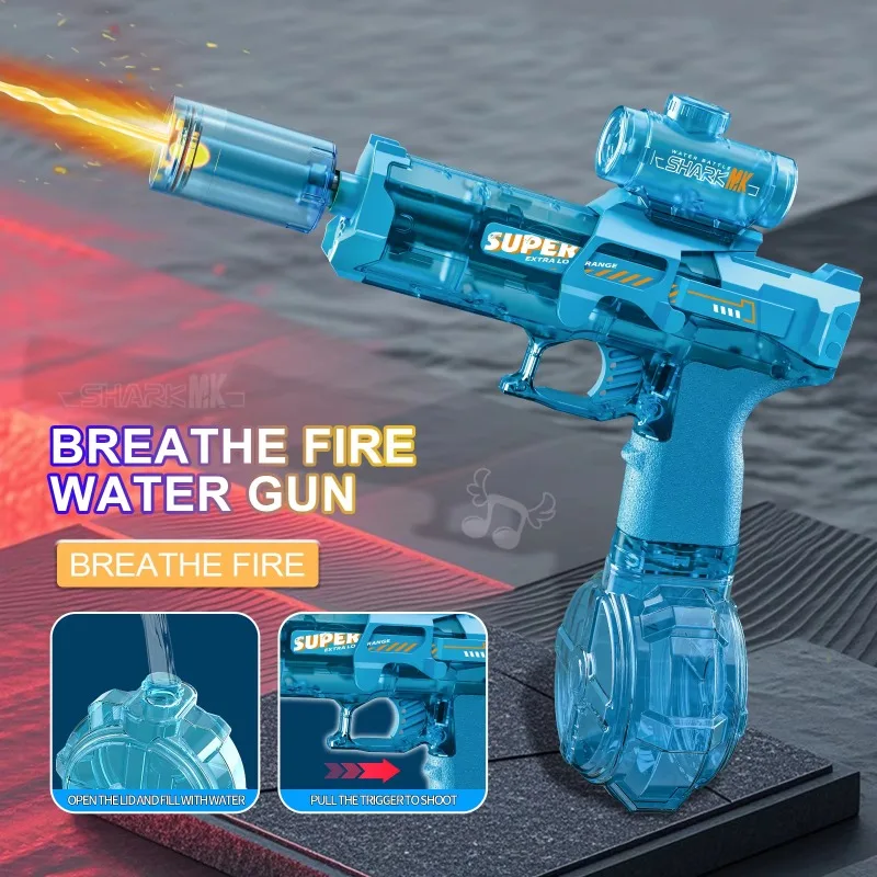 Pistolet à eau électrique lumi - Aquatic Sports avis et prix