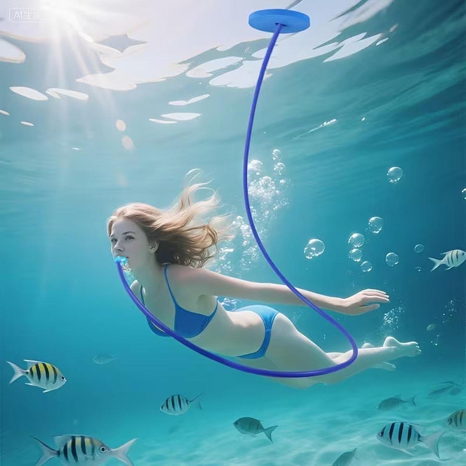 Tuba de plongée en silicone po - Aquatic Sports Swimming avis et prix